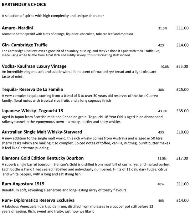 Menu At Bread Street Kitchen Restaurant London 1 Bread St