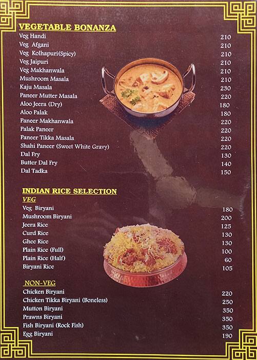Hungry Hatz Restaurant menu