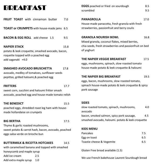 Mr Kronk's Menu, Menu for Mr Kronk's, Essendon, Melbourne Urbanspoon