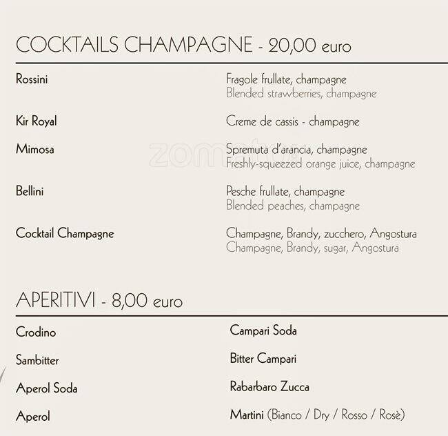 Menu di Granaio 