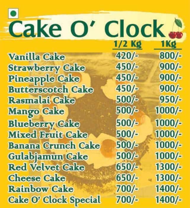 Cakeoclock | Raipur