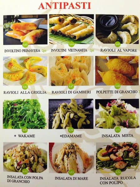 Menu di Dragon 