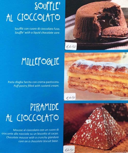 Menu di Dragon 