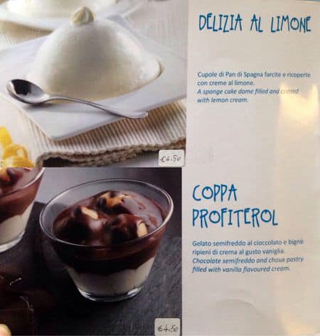 Menu di Dragon 