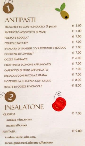 Menu di Dragon 