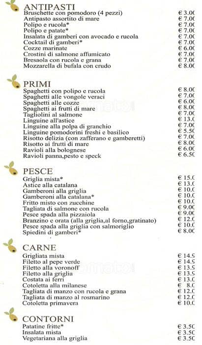 Menu di Dragon 