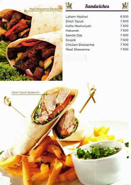 Al Phenic menu