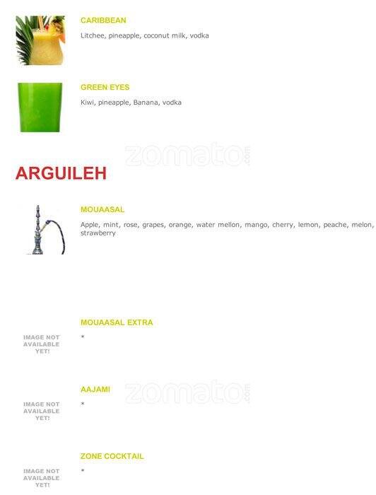 Carta de Zone