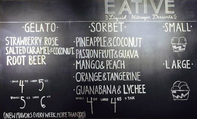 Eative menu