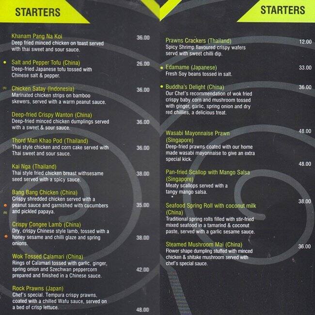 The Noodle Room Menu, Menu for The Noodle Room, Jumeirah Beach Residence (JBR), Dubai Zomato