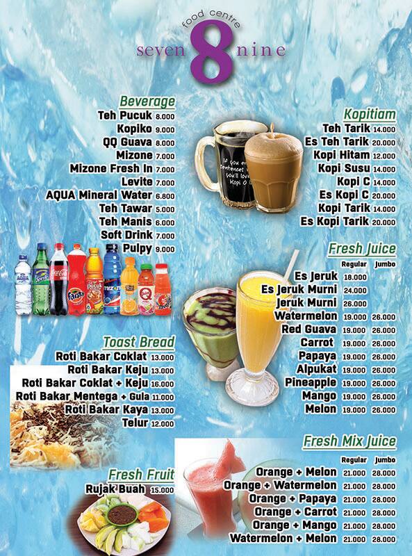 Beverage Menu, Menu for Beverage, Kedoya, Jakarta Zomato Indonesia