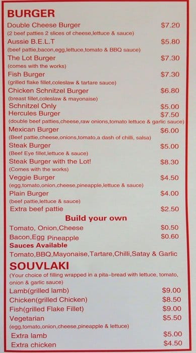 chicken langwarrin charcoal Chips Langwarrin Gateway Fish Menu & at restaurant,