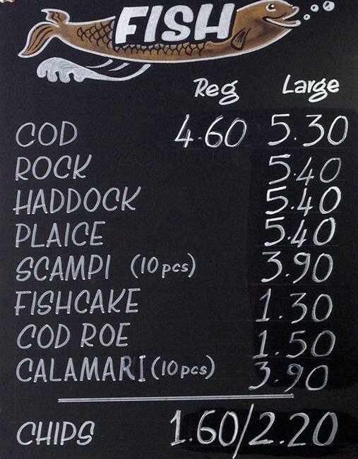 Putney Pier Fish & Chips Menu Zomato UK