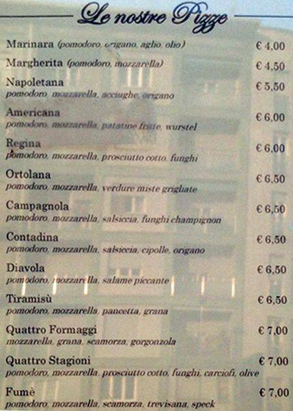 Menu di Ristorante Rondò Sesto 