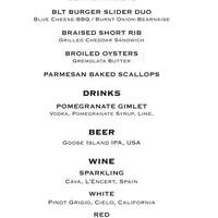 Blt Steak Menu Menu For Blt Steak Downtown Washington Dc