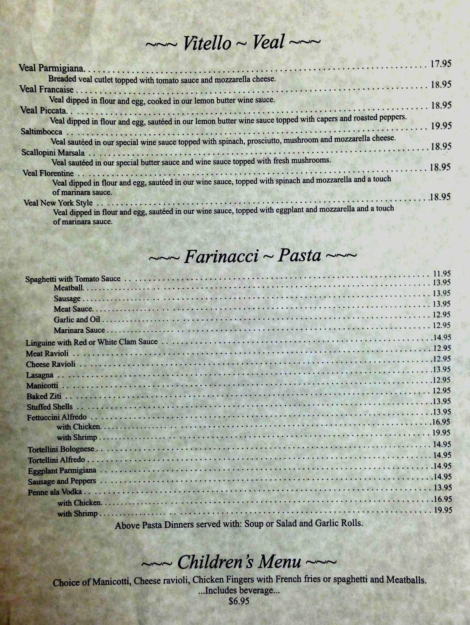 Menu At New York Style Pizza Pizzeria, Jupiter