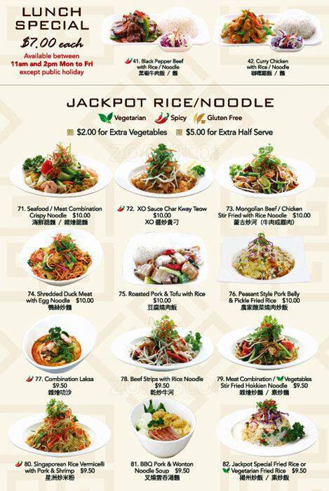 Discover the Ultimate Jackpot Dining Menu Experience