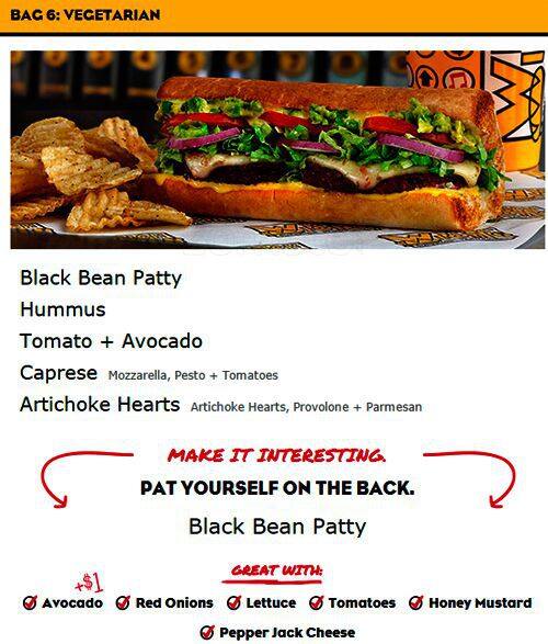 Menu at Which Wich Superior Sandwiches fast food, Chesterfield