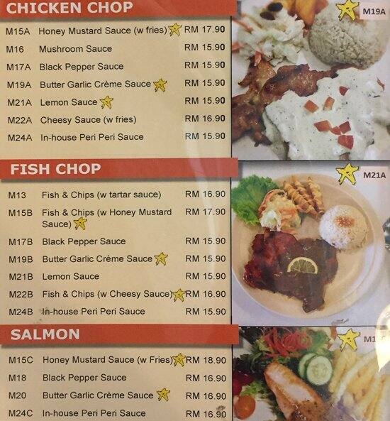 M1 Star Menu, Menu for M1 Star, Damansara Utama, Selangor - Zomato Malaysia