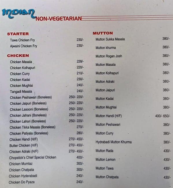 Spice chopsticks menu new arrivals