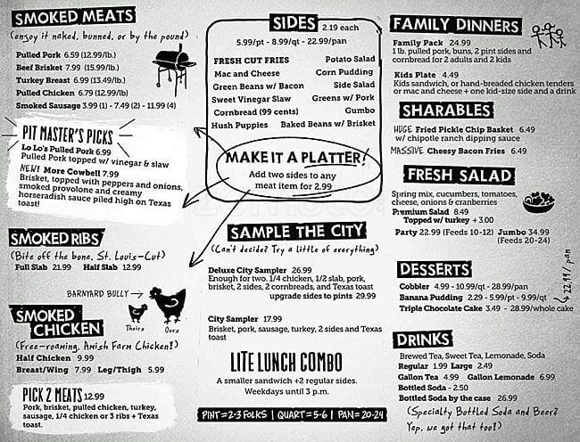 city-barbeque-menu-menu-for-city-barbeque-garner-research-triangle