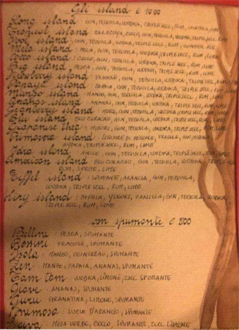 Menu di Café etniko 