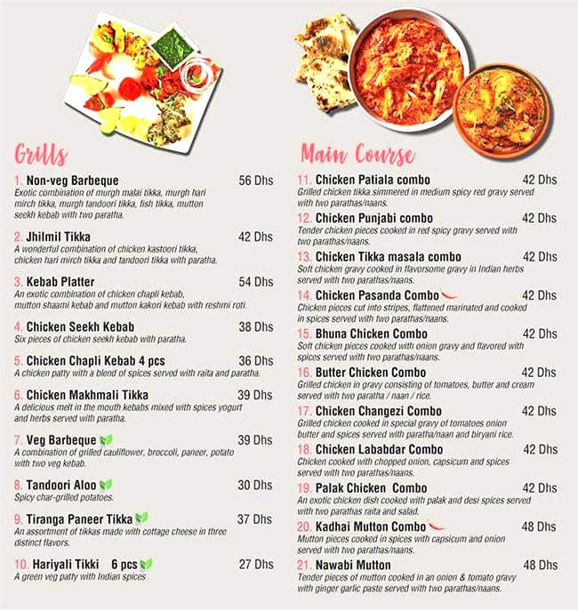 Mezbaan Menu, Menu for Mezbaan, Abu Dhabi Zomato
