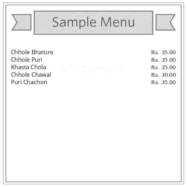 Bajpayee Kachodi Bhandar menu