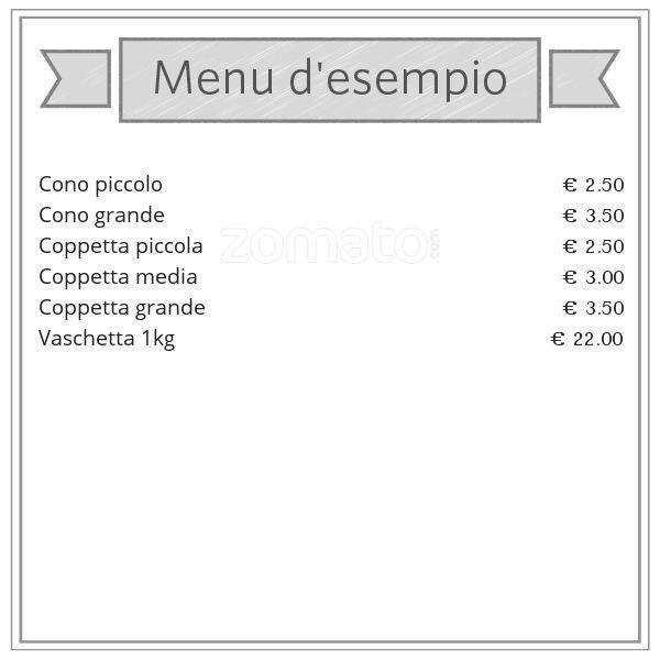 Menu di La Tellina Ristorante Pizzeria Senza Glutine Milano 