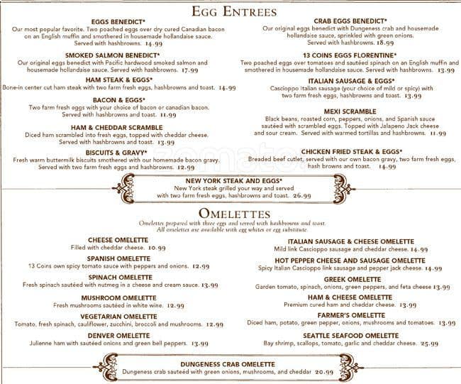 13 coins seatac menu pdf