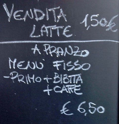 Menu di Capriccio Sas Di Cerrelli Carmine E C 