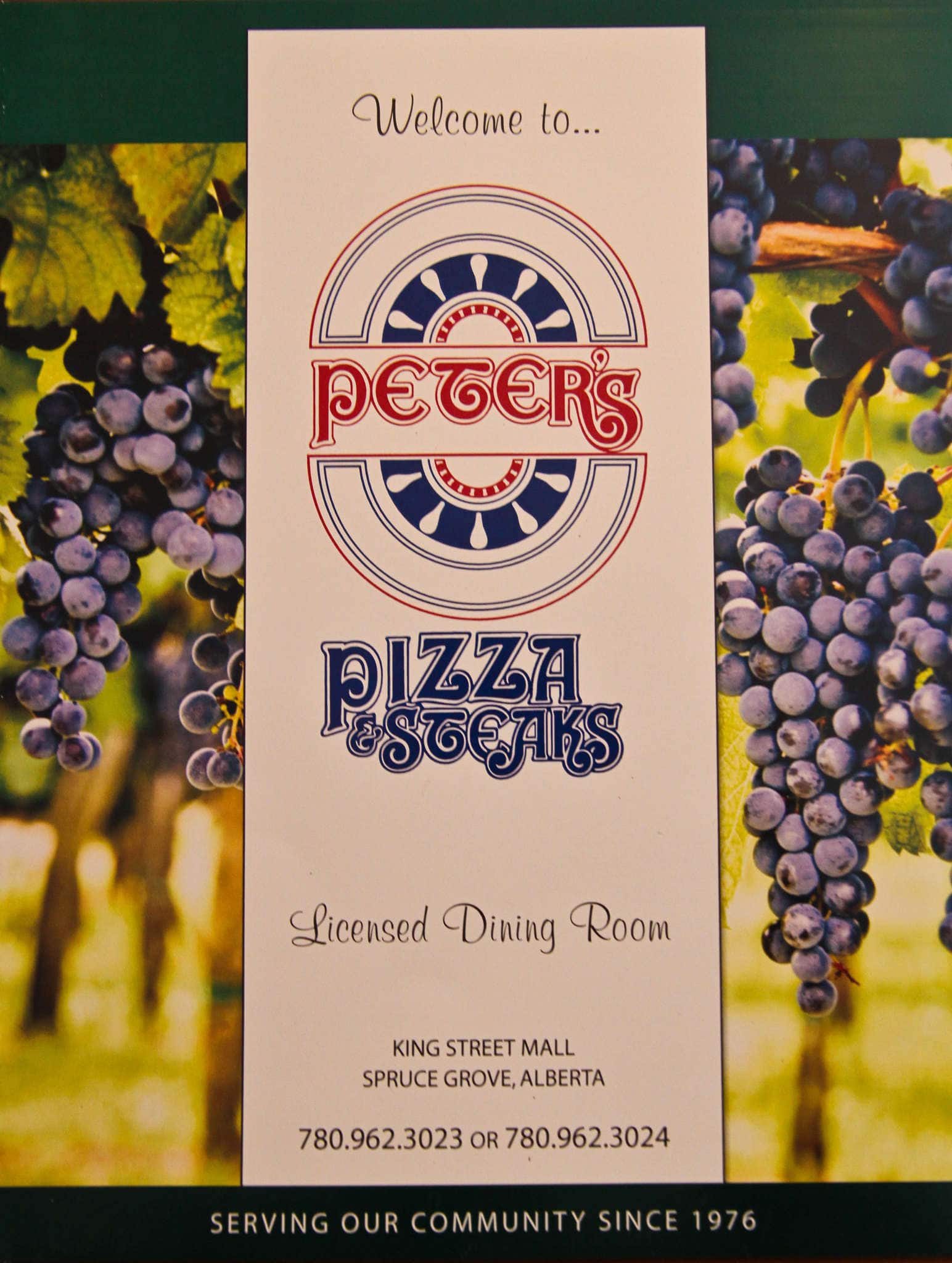 Peter's Pizza & Steaks Menu Urbanspoon/Zomato
