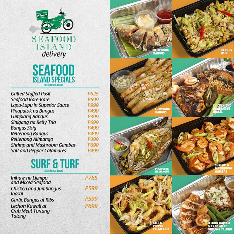 Menu at Blackbeard's Seafood Island restaurant, Marikina, LG/F SM Marikina