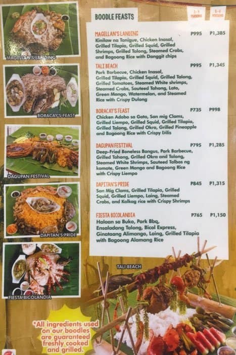 Blackbeard's Seafood Island Menu - Zomato Philippines