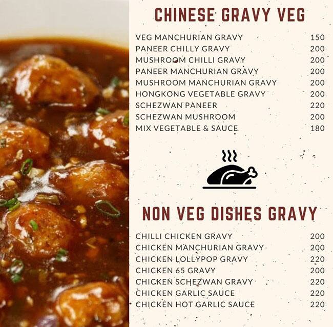 Ganesh Corner menu