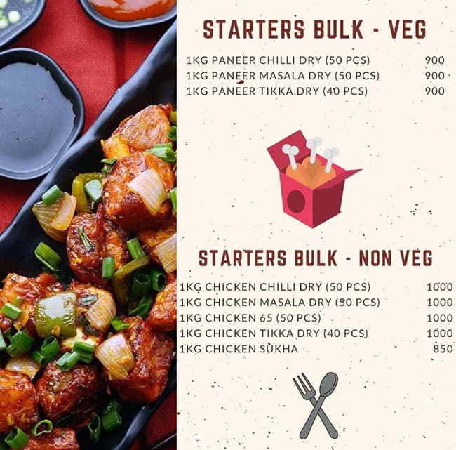 Ganesh Corner menu