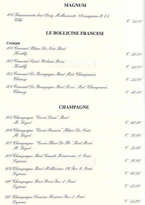 Menu di GLAUCO Patisserie 