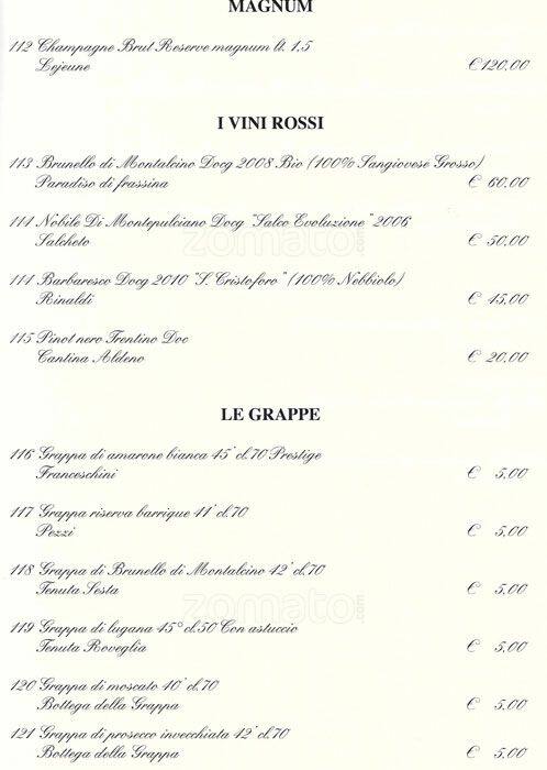 Menu di GLAUCO Patisserie 