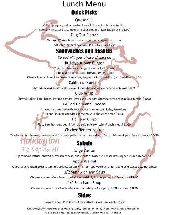 52 Sports Bar & Kitchen Menu Urbanspoon/Zomato