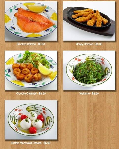 Saizeriya メニュー