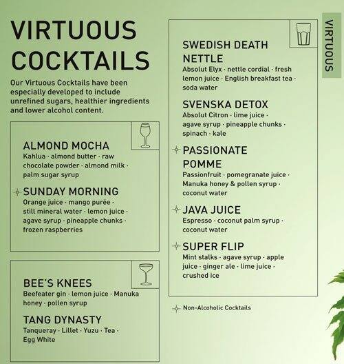 Be At One menu
