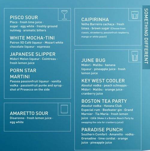 Be At One menu