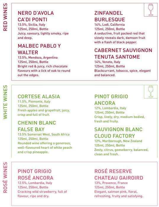 Be At One menu