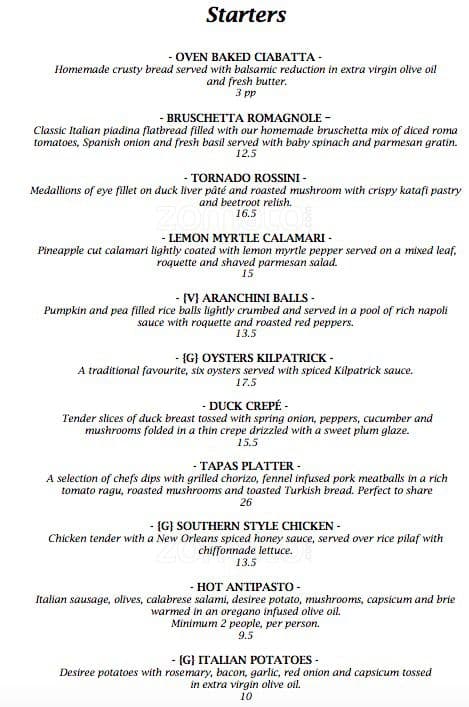 Shanikas Menu, Menu for Shanikas, Mount Waverley, Melbourne ...