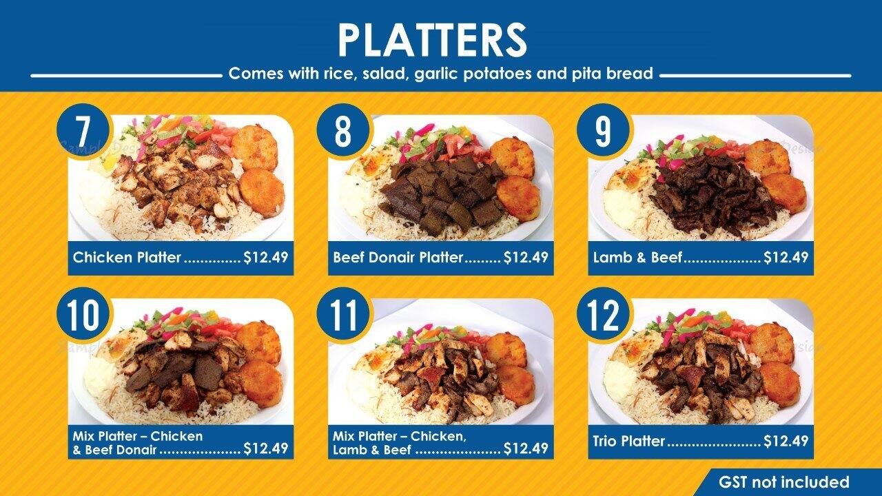 Shawarma Palace (Falconridge) Menu Urbanspoon/Zomato