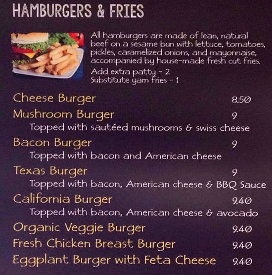 Menu at Gyros Place pub & bar, Seattle