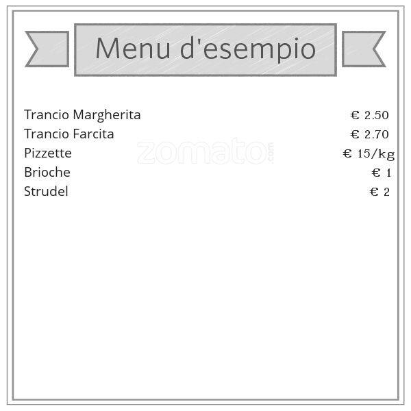 Menu di Peter Pan di Davide e Giulia 