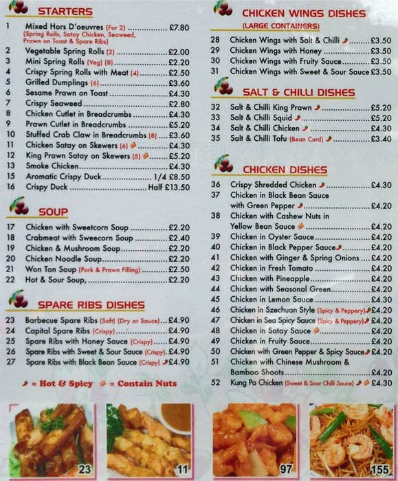 Cherry Menu, Menu for Cherry, Catford, London Zomato UK