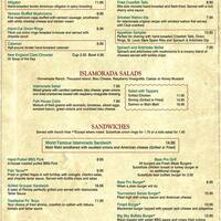 Islamorada Fish Company Menu Menu For Islamorada Fish Company The Rim San Antonio