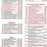 China View Restaurant Menu Menu For China View Restaurant